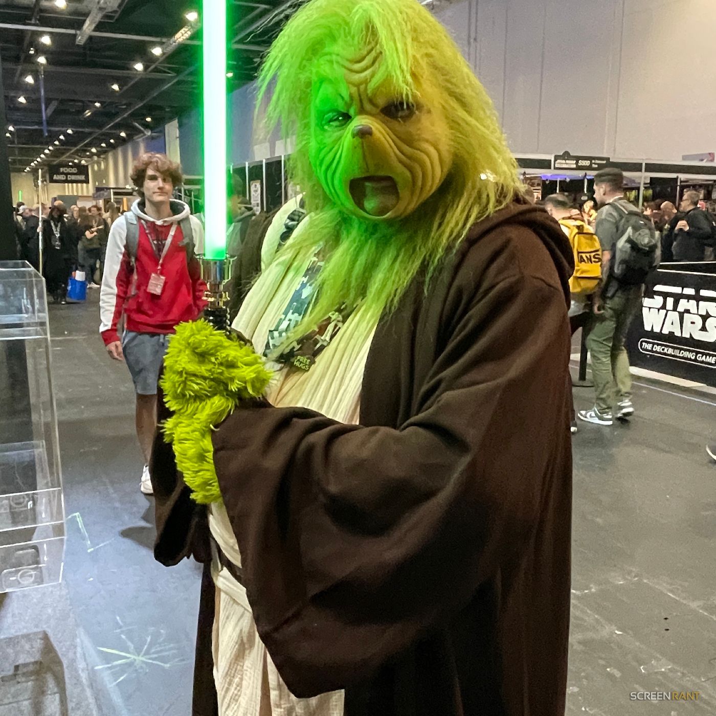 Christmas Comes In April As The Grinch Becomes A Jedi Master