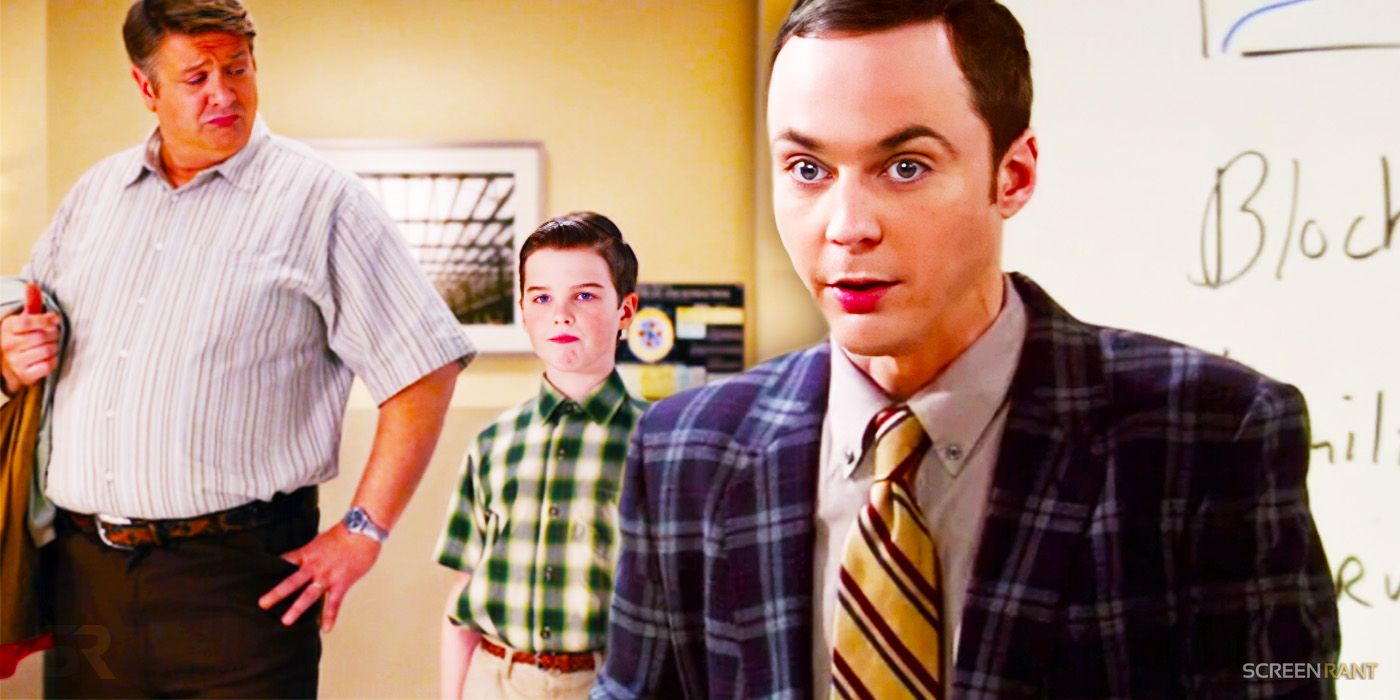 Young Sheldon and Big Bang Theory Caltech