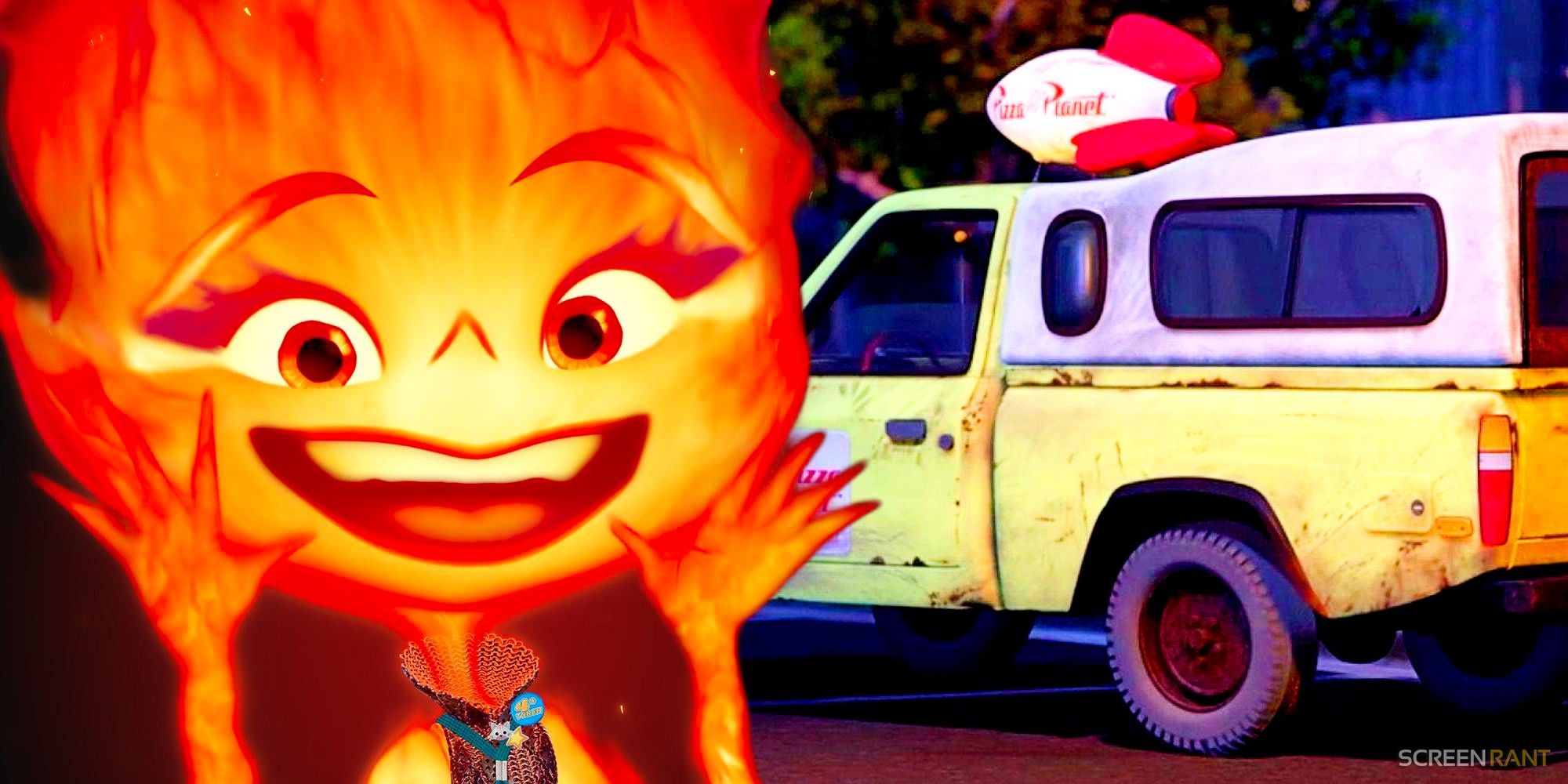 Where To Spot Pixar’s Pizza Planet Truck In Elemental