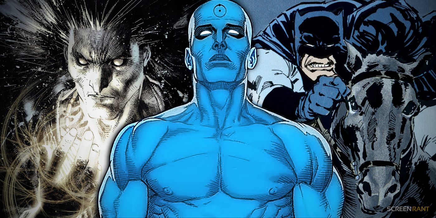 Watchmen Sandman and Dark Knight Returns Comic Art