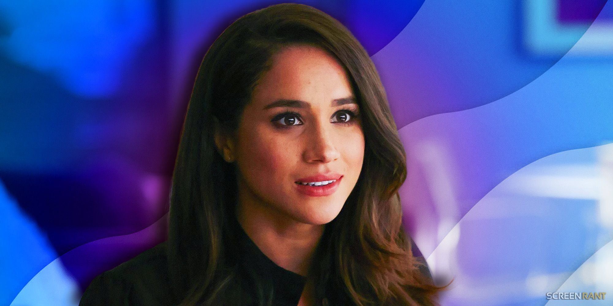 Meghan Markle como Rachel Zane disfrazada