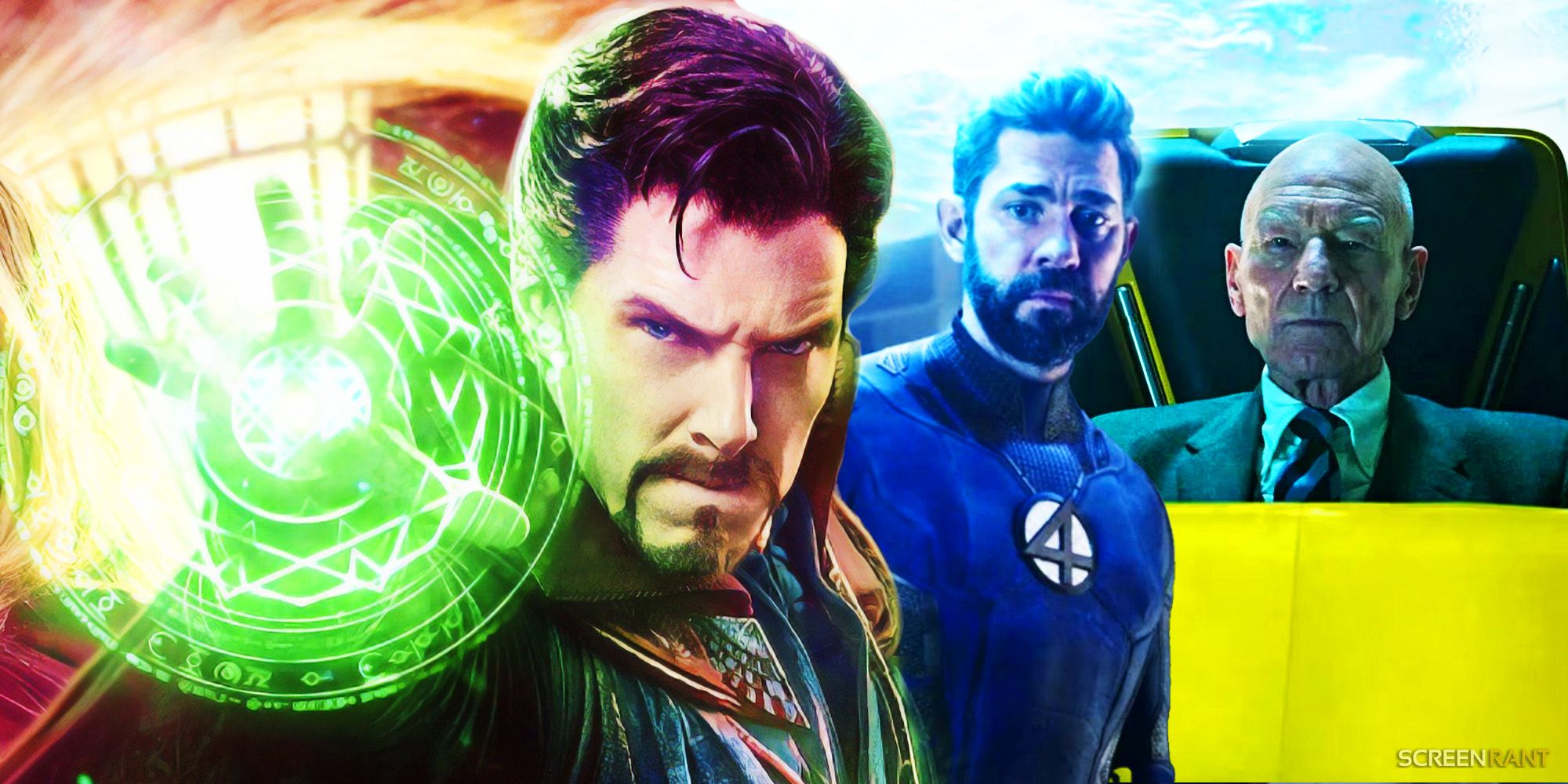 Doctor Strange in the Multiverse of Madness' Mister Fantastic and Professor X