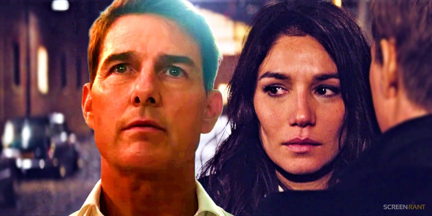 Tom Crusie and Mariela Garriga in Mission Impossible 7