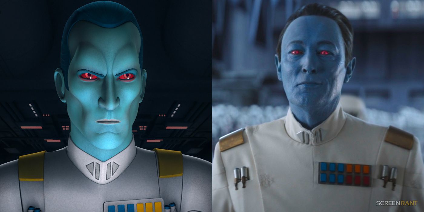 Who Plays Grand Admiral Thrawn In Ahsoka Is It The Same As Star Wars Rebels 