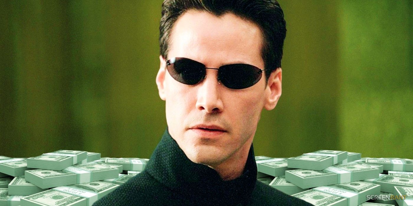 Keanu Reeves Matrix Reloaded Money