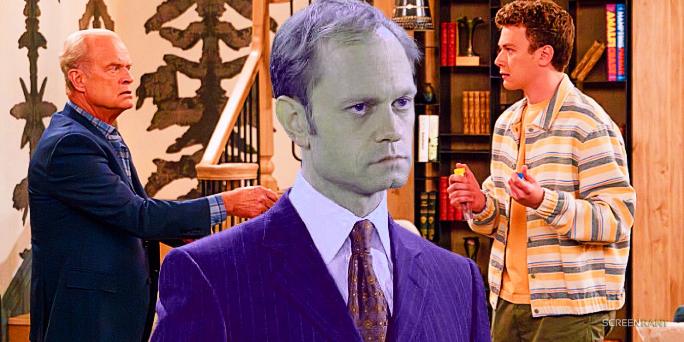Frasier and Niles in episode 8 and Niles