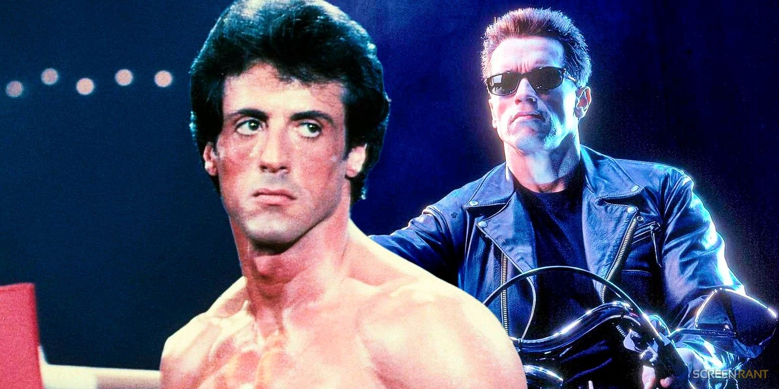 Sylvester Stallone and Arnold Schwarzenegger Rivalry