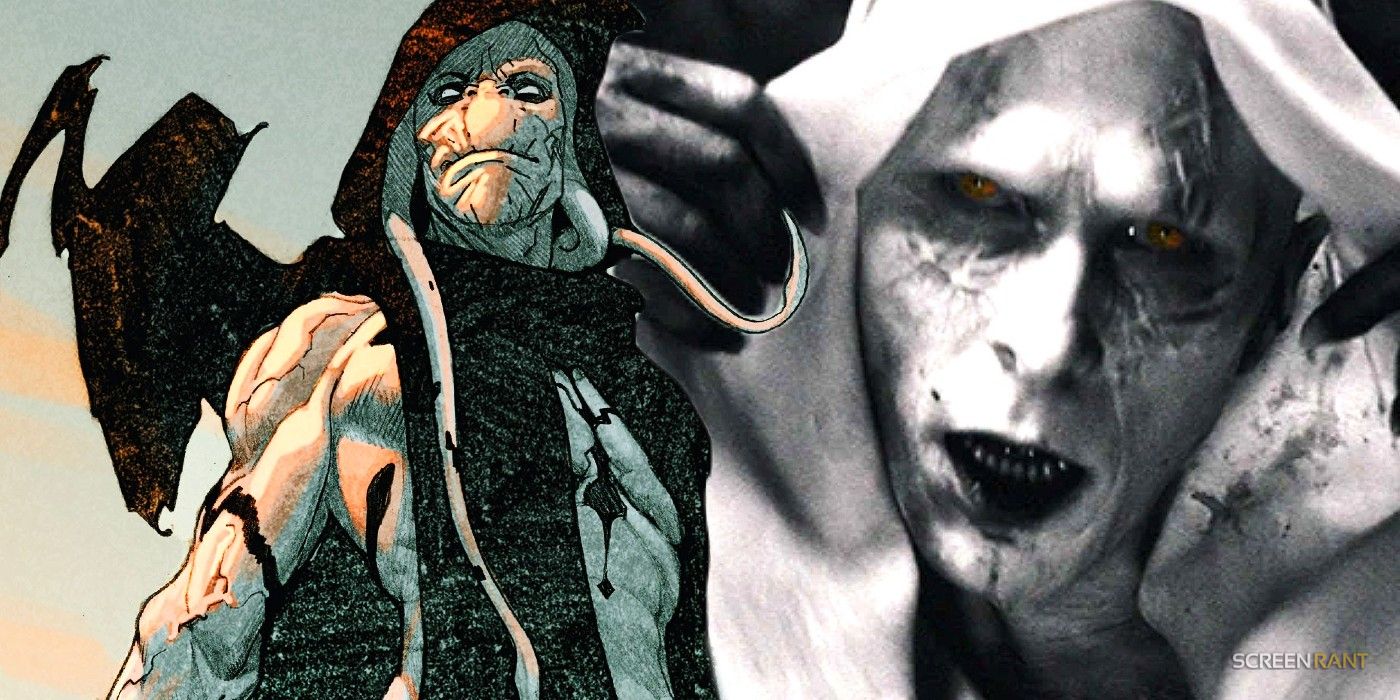 Gorr the God Butcher from the comics and Christian Bale’s version in the MCU