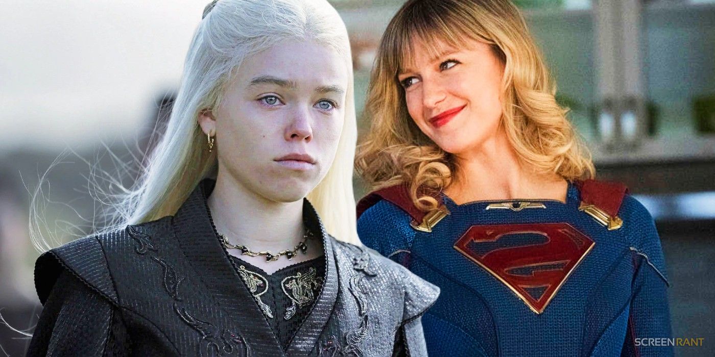 Milly Alcock in House of the Dragon and Melissa Benoist in Supergirl