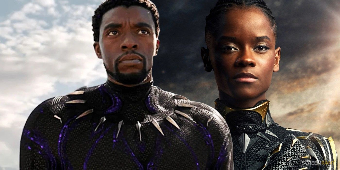 T'Challa Black Panther and Shuri as Black Panther in the MCU