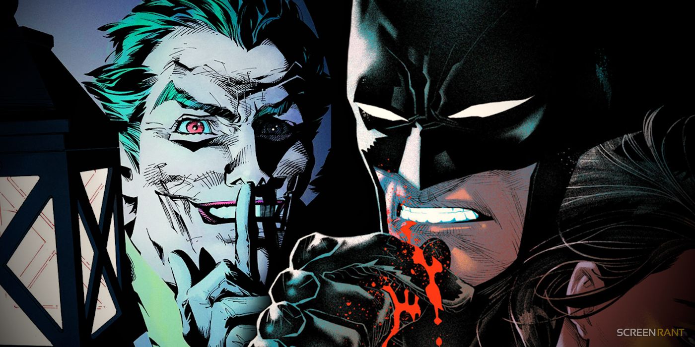 Batman and Joker Face to Face in DC Comics Cover Art