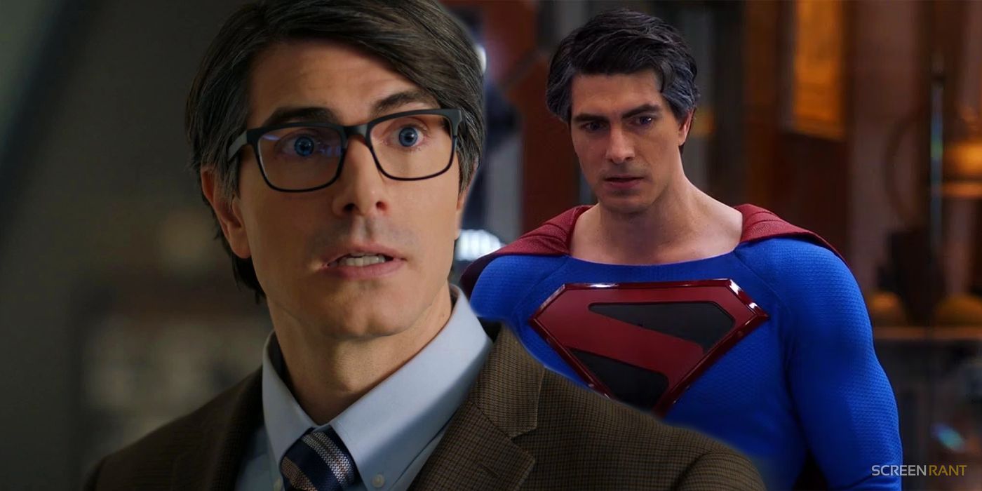 Brandon Routh as both Clark Kent and Superman from Earth-96 during the Arrowverse's Crisis on Infinite Earths