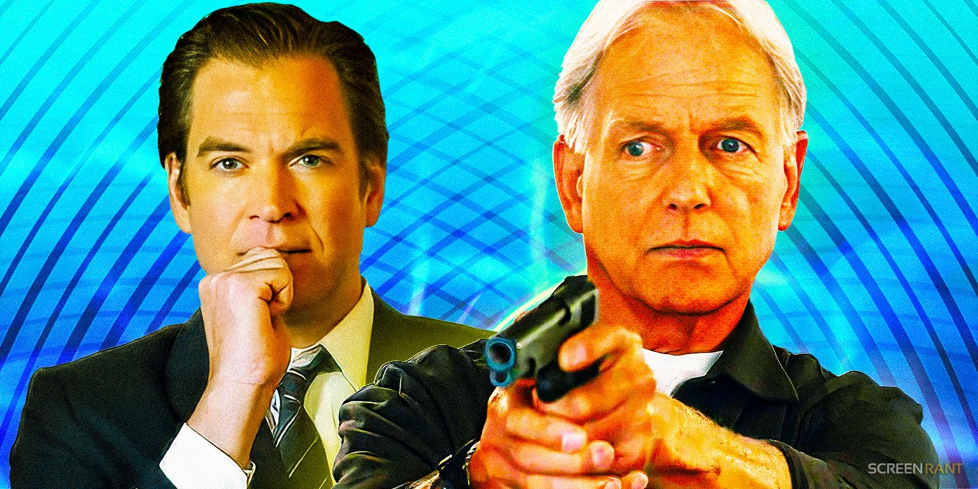 Mark Harmon as Gibbs and Michael Weatherly as DiNozzo in NCIS