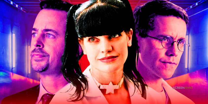 Sean Murray as McGee, Pauly Perrette as Abby, and Brian Dietzen as Palmer in NCIS