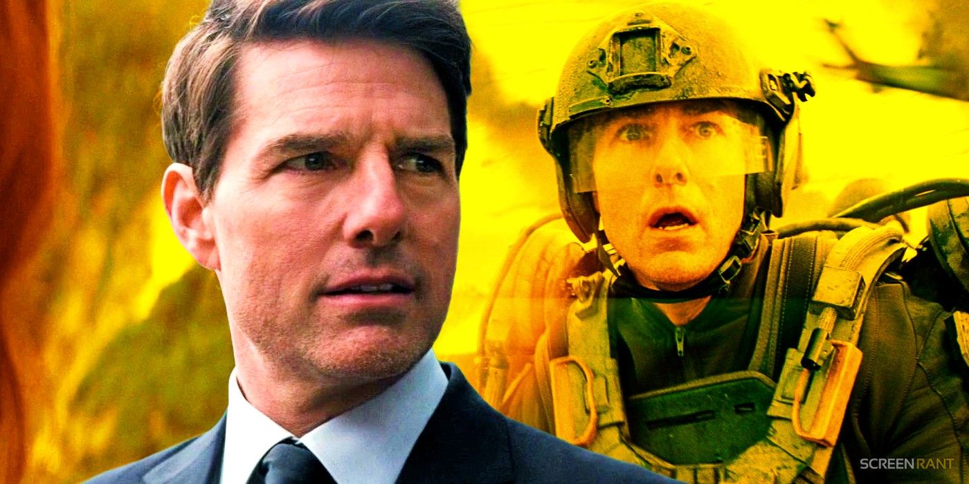 Tom Cruise in Mission: Impossible - Fallout and Edge of Tomorrow