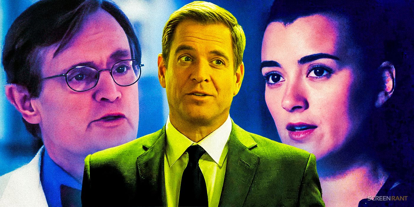 David McCallum as Ducky, Michael Weatherly as DiNozzo, and Cote de Pablo as Ziva in NCIS
