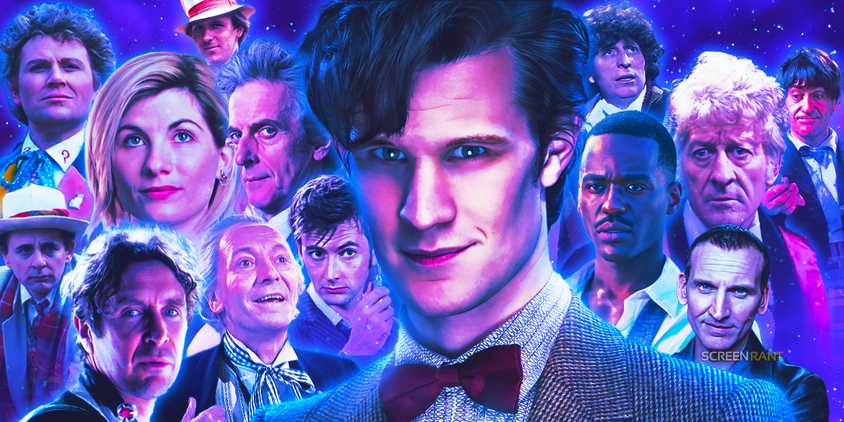 All of the main Doctors in Doctor Who