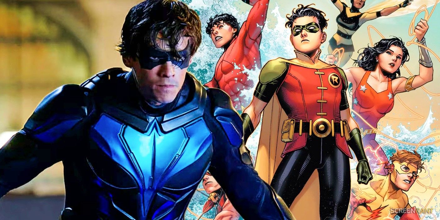 Brenton Thwaites as Nightwing in Titans and the Teen Titans in DC Comics