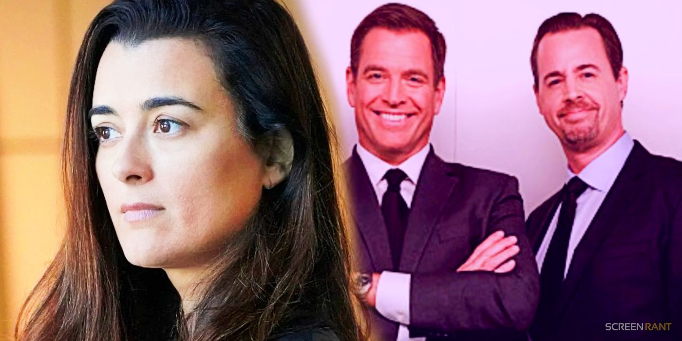 Cote de Pablo as Ziva, Michael Weatherly as DiNozzo, and Sean Murray as McGee in NCIS