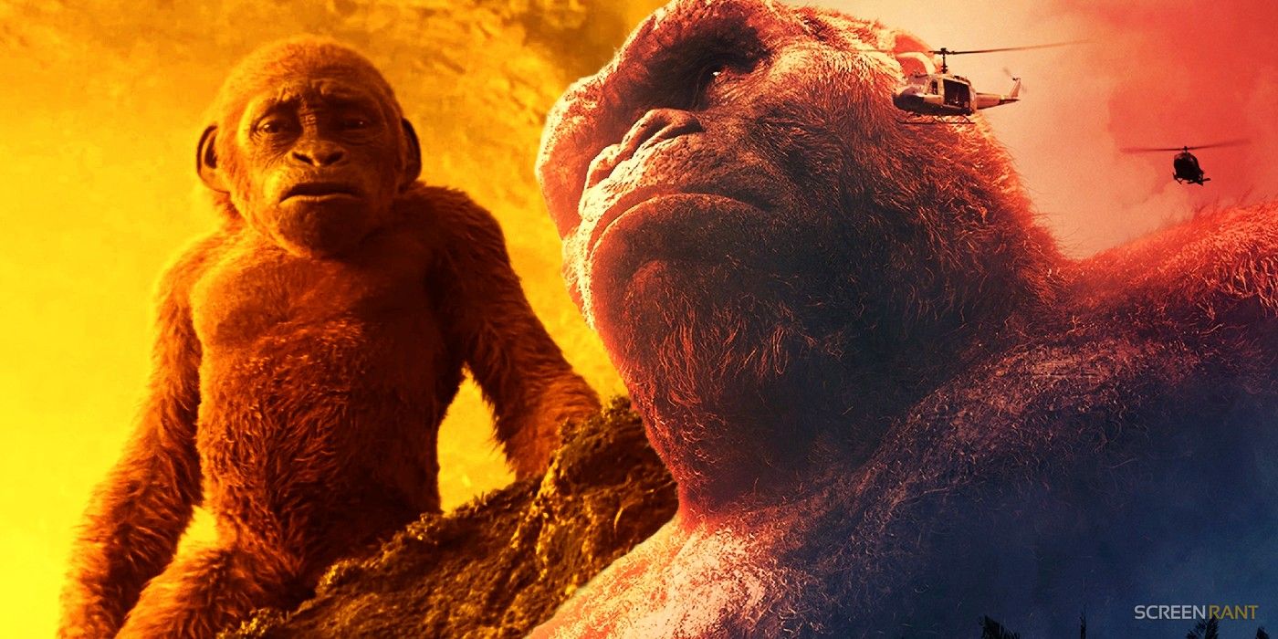 Suko in Godzilla X Kong: The New Empire and Kong: Skull Island poster