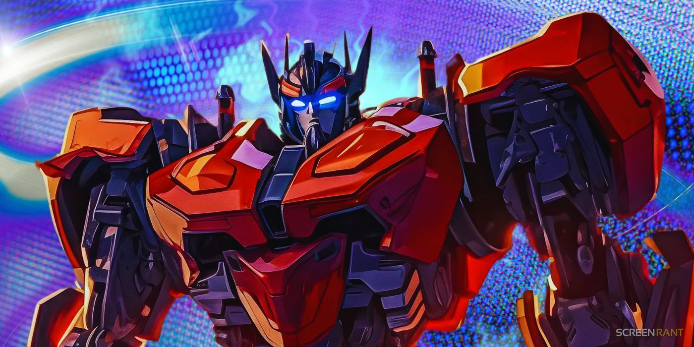 Optimus Prime in Transformers One animated movie