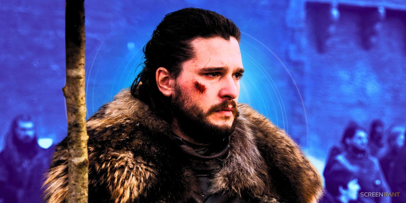 Kit Harington as Jon Snow in Game of Thrones season 8 episode 4