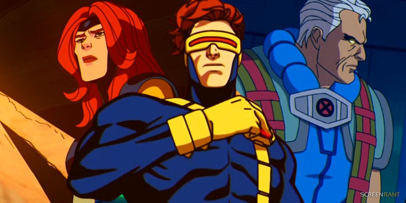 Cyclops, Cable & Jean Grey from X-Men '97 season 1
