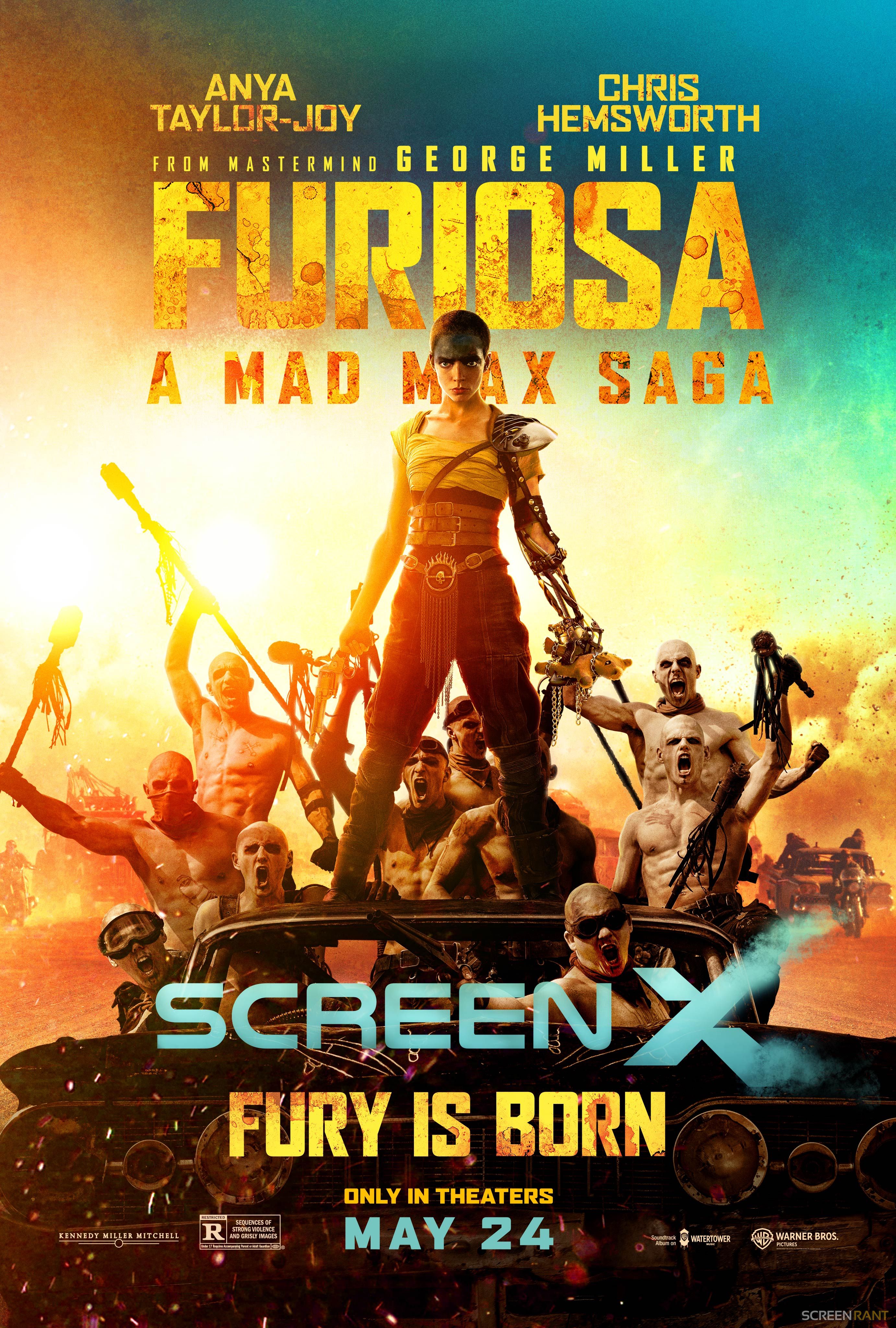 Witness This ScreenX Exclusive Furiosa Poster