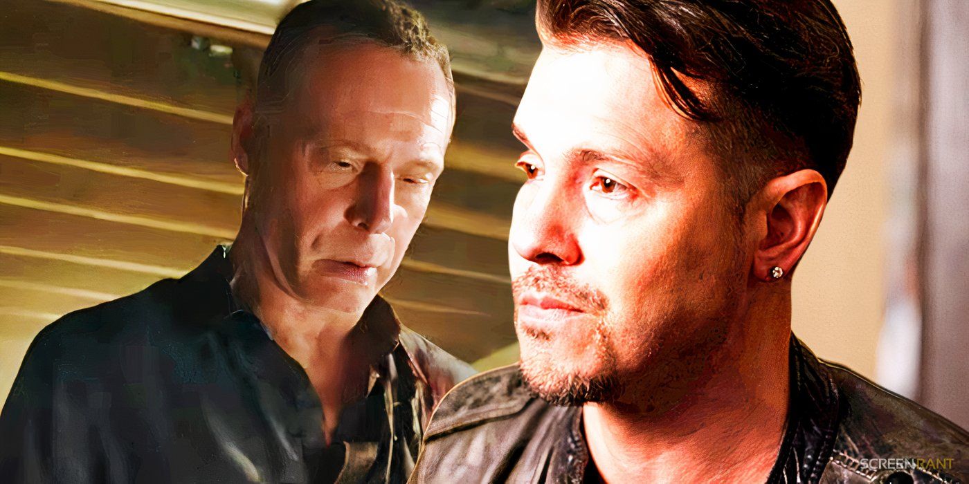 Jason Beghe as Voight and Jon Seda as Dawson in Chicago PD