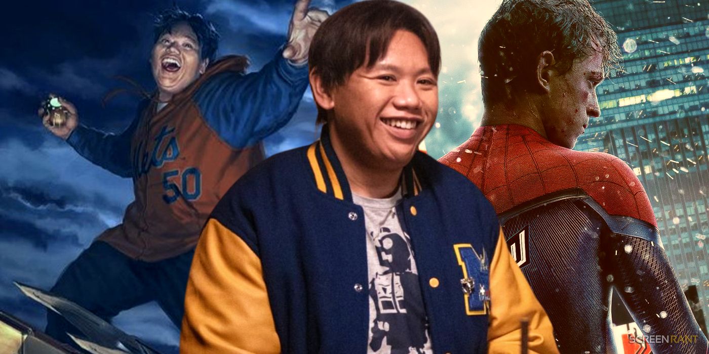 Jacob Batalon as both Ned Leeds in Spider-Man: No Way Home and as Hobgoblni in MCU concept art