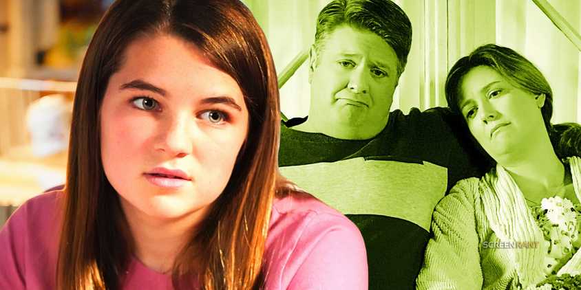 Raegan Revord as Missy, Lance Barber as George, Zoe Perry as Mary in Young Sheldon