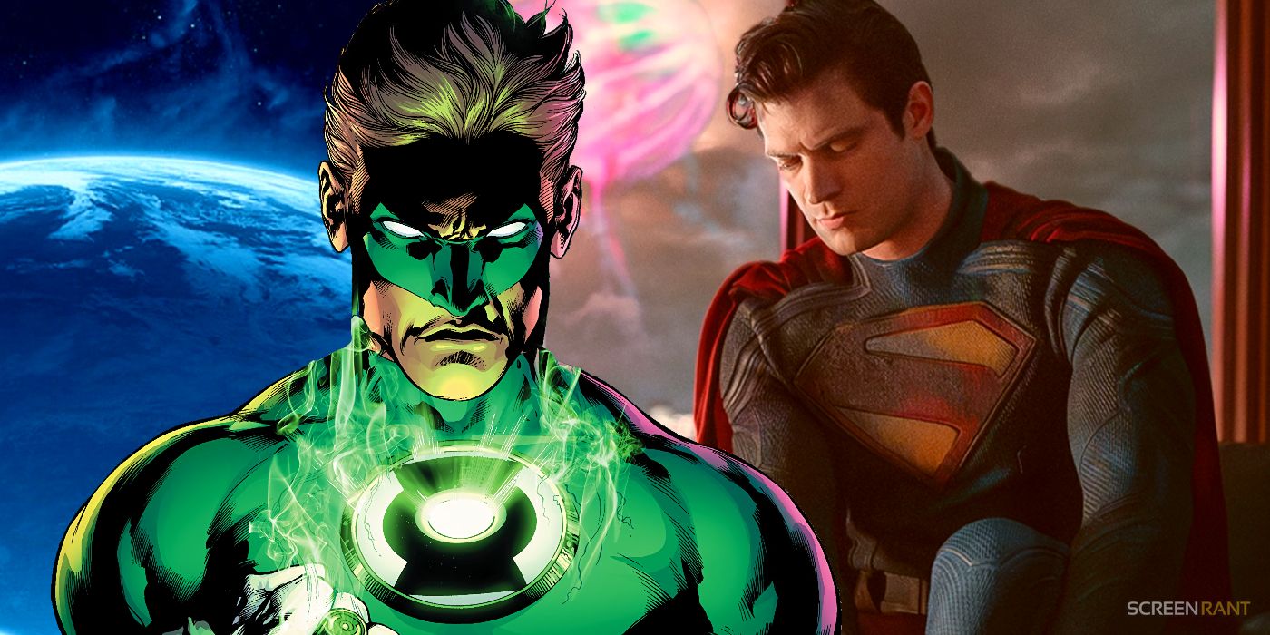 The DCU's Superman Costume Reveal Parodied In Impressive Green Lantern