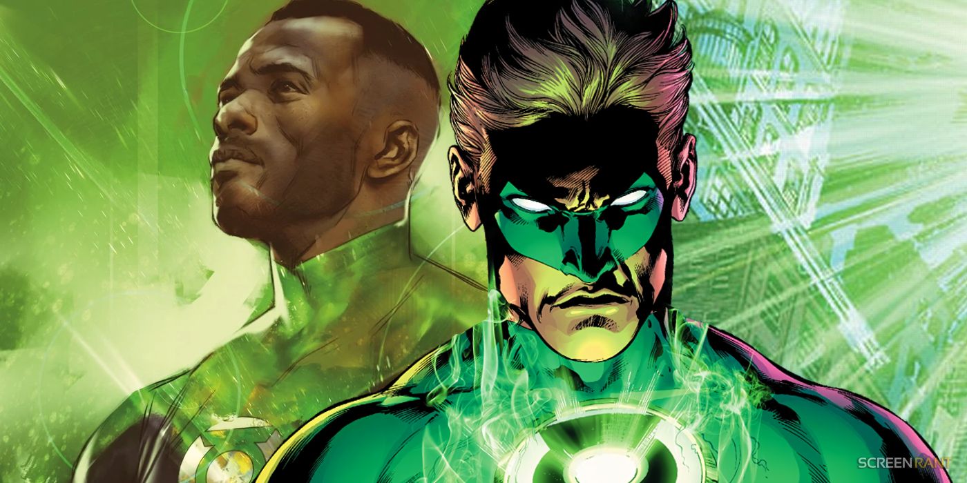 John Stewart and Hal Jordan together in DC Comics