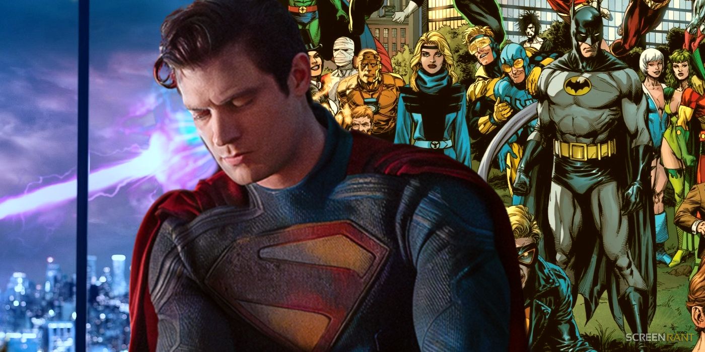 David Corenswet's Superman and the DC Comics universe