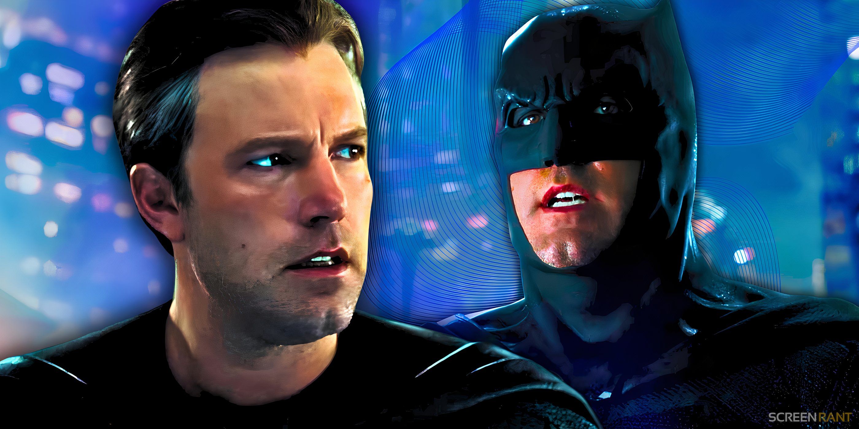 Batman de Ben Affleck lucha contra Deathstroke en un nuevo arte conceptual de la película cancelada de DCEU