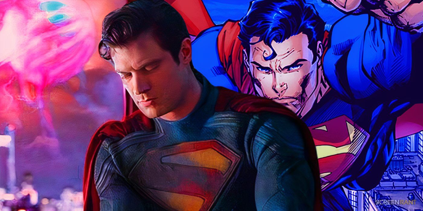 Superman e Homem de Aço de David Corenswet na DC Comics