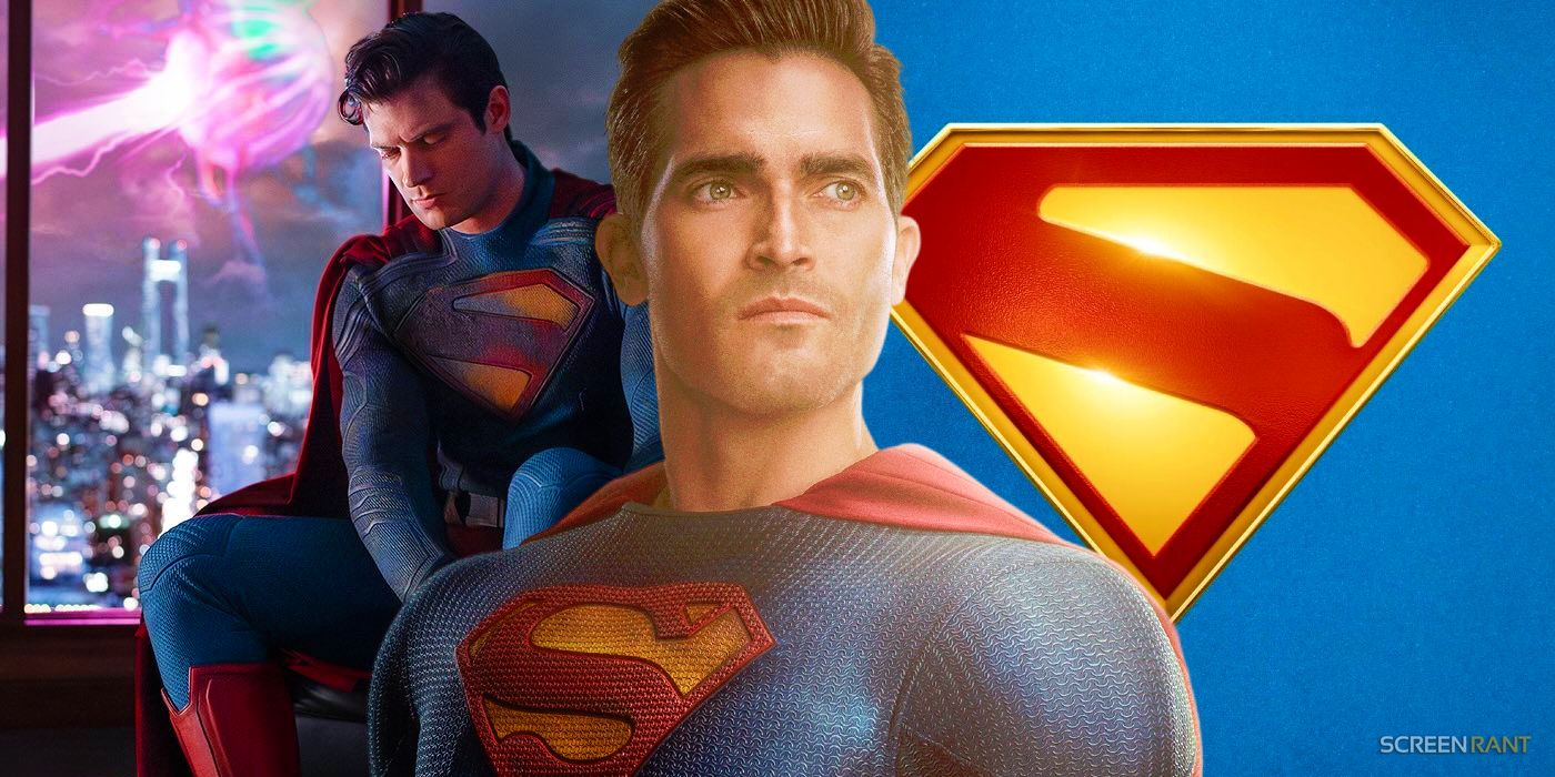 DC Universe's David Corenswet and Arrowverse's Tyler Hoechlin's versions of Superman