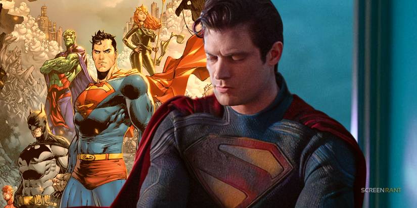 DC Comics' Justice League with David Corenswet's Superman
