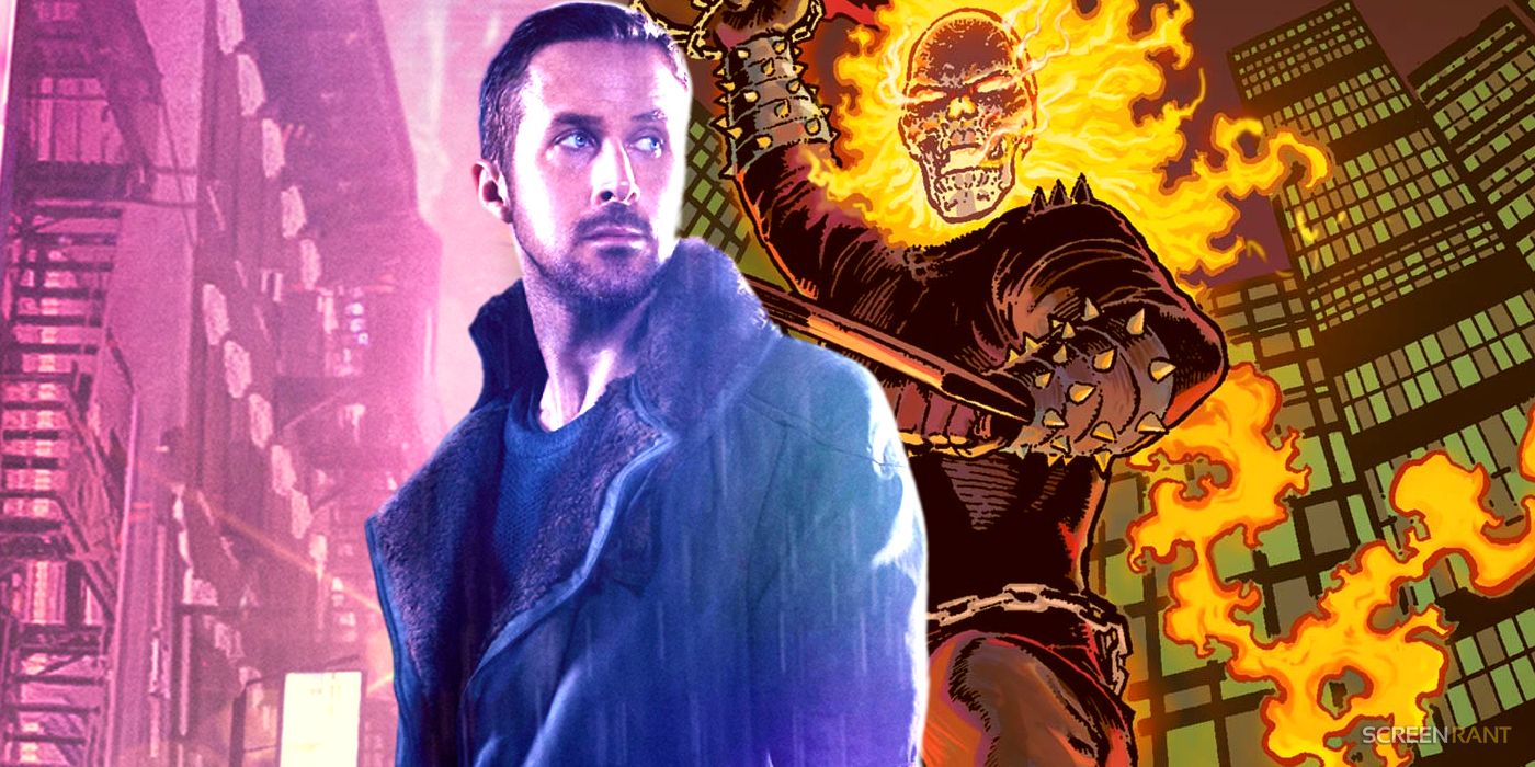 Ryan Gosling and Ghost Rider together