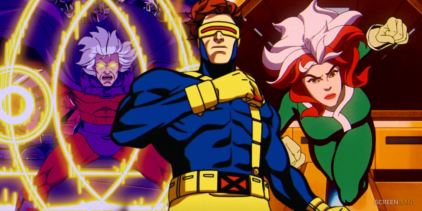 Magneto, Ciclope e Vampira da 1ª temporada de X-Men '97