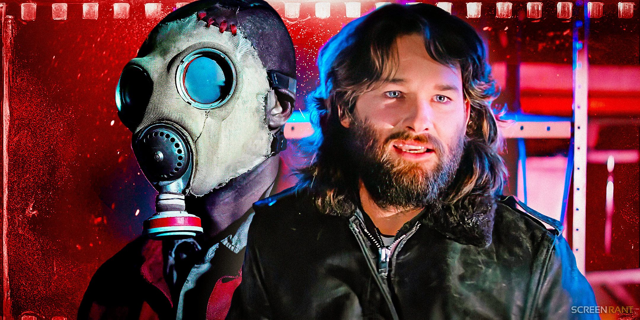 The gas mask guy from Teacup&rsquo;s poster with Kurt Russell&rsquo;s MacReady from The Thing