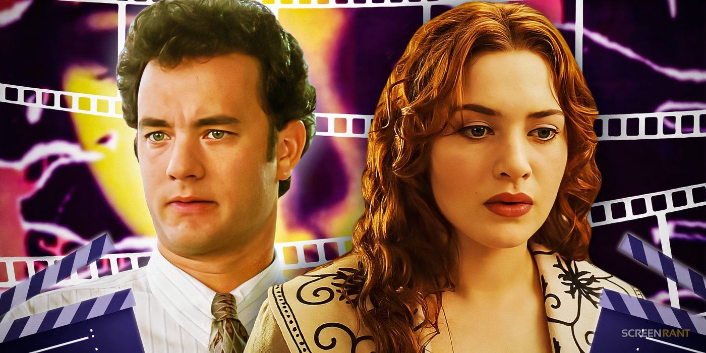 Tom Hanks in Sleepless in Seattle and Kate Winslet in Titanic
