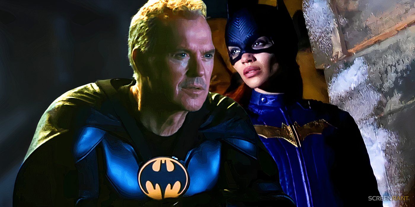 Michael Keaton as Batman in The Flash and Leslie Grace&rsquo;s Batgirl
