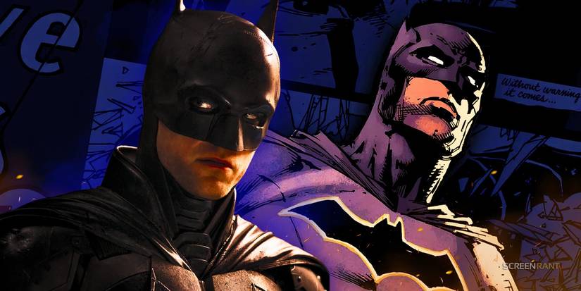 Robert Pattinson's Batman in The Batman and the Dark Knight in DC Comics