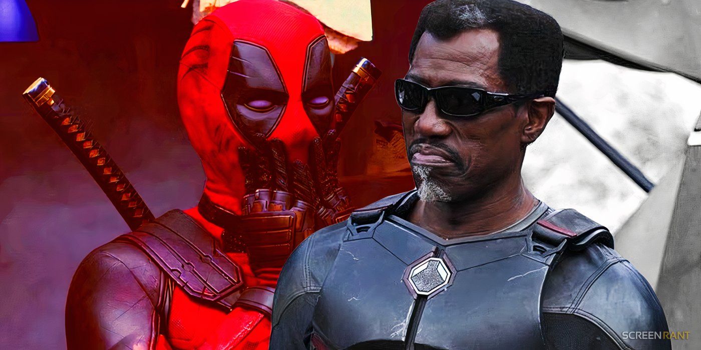 Ryan Reynolds' Deadpool and Wesley Snipes' Blade in Deadpool & Wolverine