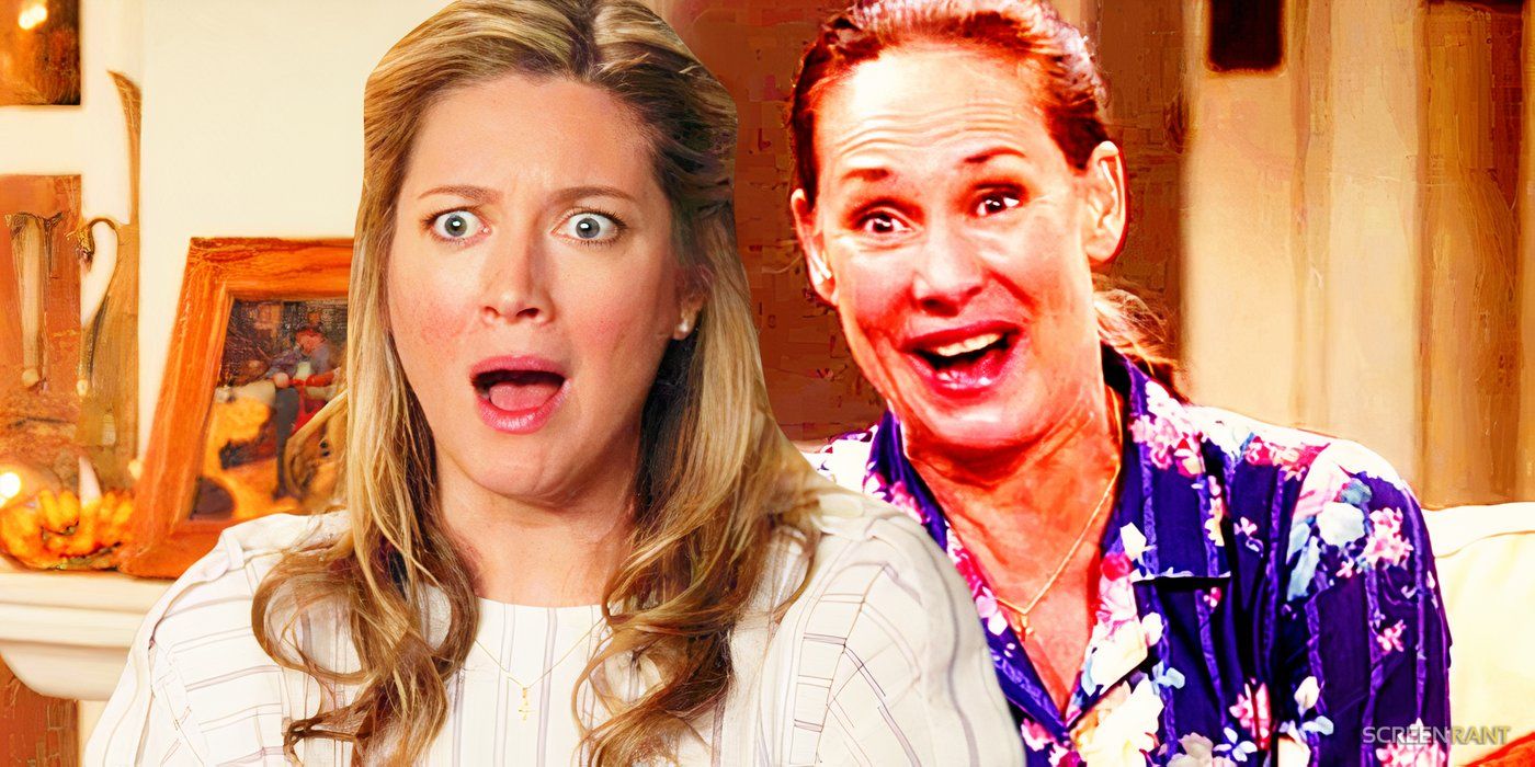 Zoe Perry and Laurie Metcalf as Mary in Young Sheldon and TBBT