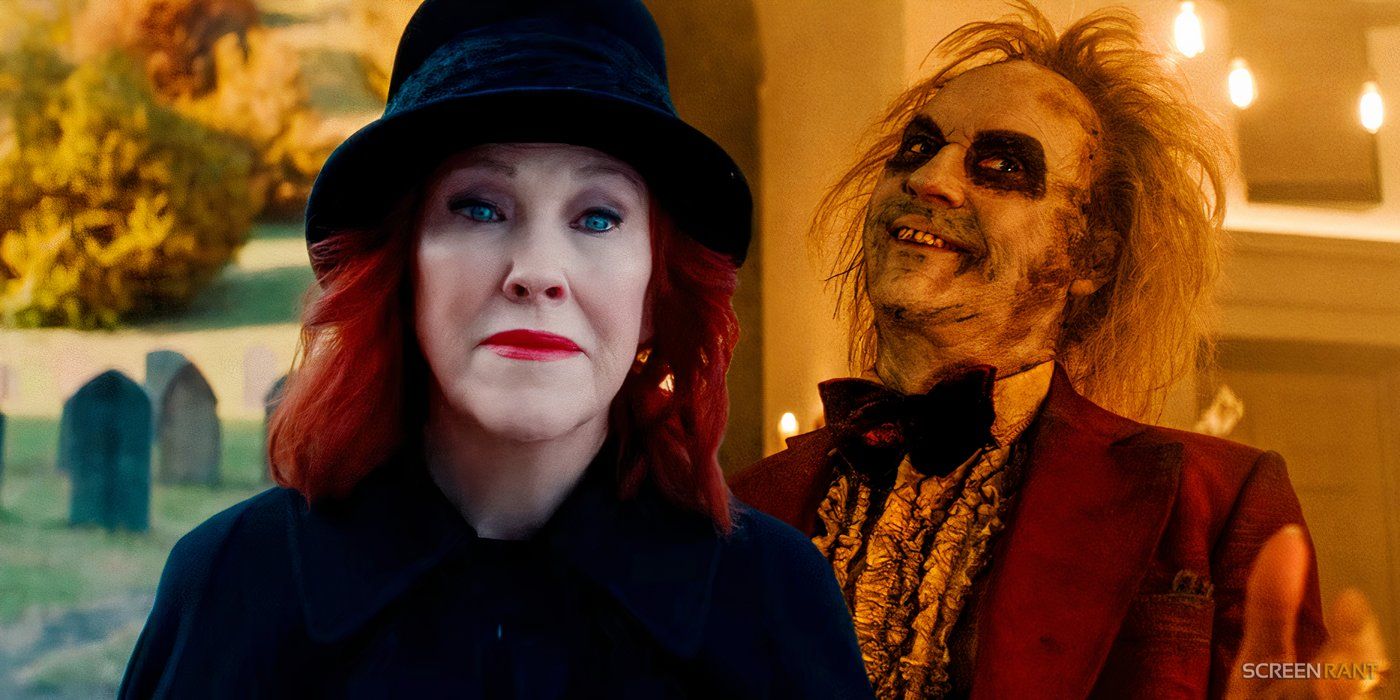 Catherine OHara casi consiguió la línea de devolución de llamada más divertida de Beetlejuice 2 de la película original