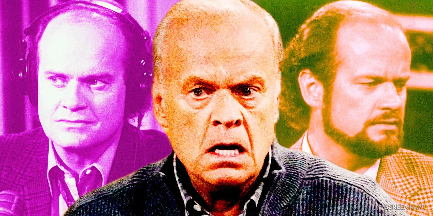 Kelsey Grammer como Frasier en Cheers, Frasier and Resurrection