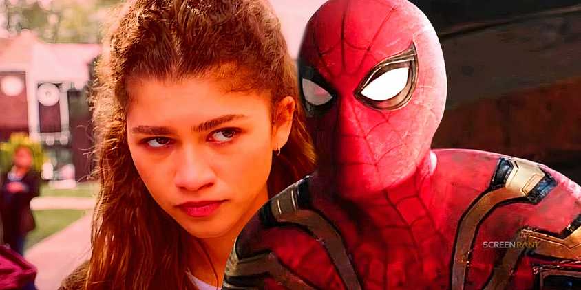 Zendaya's MJ and Tom Holland's Spider-Man in No Way Home