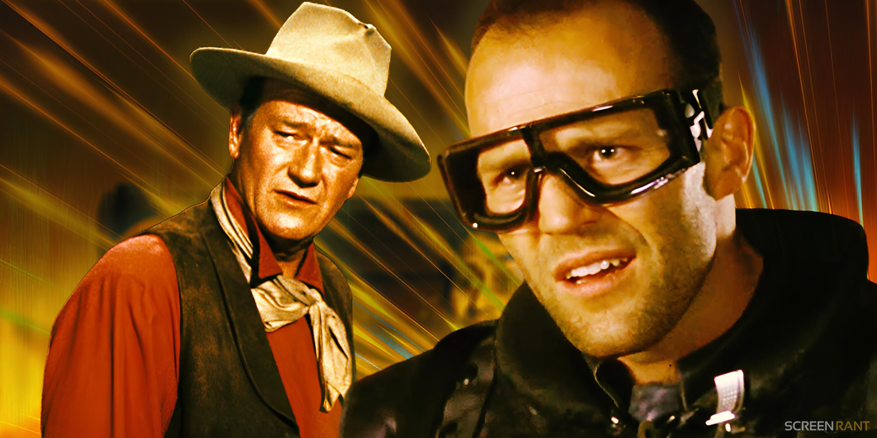 Jason Statham's First Action Movie Was A Stealth Remake Of This 1959 John Wayne Classic